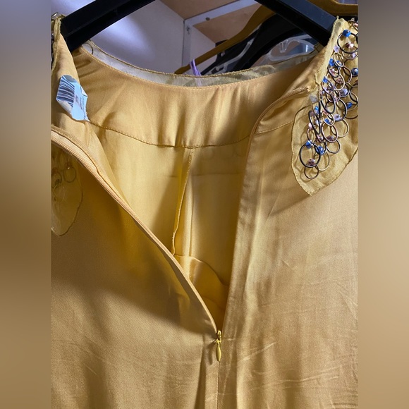 Valentino Embroidered Silk Mini Dress 6 - Picture 2 of 12